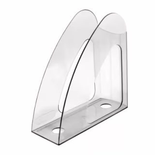 Лоток для паперів Delta by Axent vertical, 24х9х24см, clear (D4014-27)