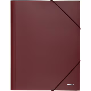 Папка на резинках Axent A4 500 мкм burgundy (1508-04-A)