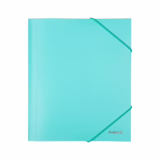 Папка на резинках Axent A5 410 мкм Pastelini mint (1514-18-A)