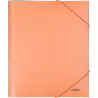 Папка на резинках Axent A5 410 мкм Pastelini peach (1514-42-A)