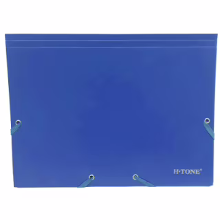 Папка на резинках H-Tone А4, синяя (FOLD-HT-JJ40941-BL)