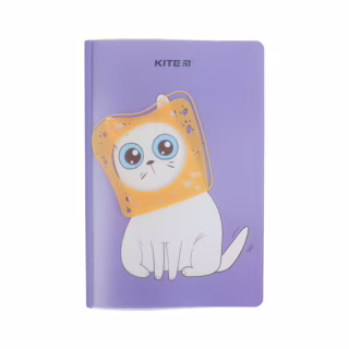 Блокнот Kite А5+ 40 листов, Bread cat (K22-460-4)