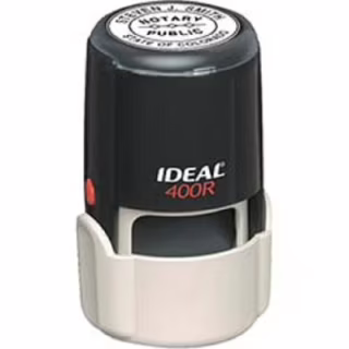 Оснастка для печатей и штампов Ideal для круглой печати d40 мм с футляром (400R Ideal)