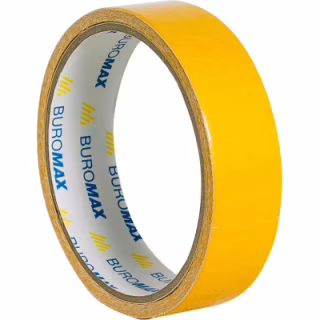 Скотч Buromax двухсторонний на полипропиленовой основе 24 мм х 5 м (BM.7507)