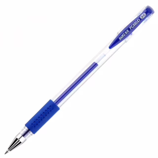 Ручка гелевая Baoke с гриппом 0.5 мм, синяя (PEN-BAO-PC880D-BL)