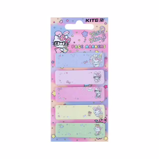 Стикер-закладка Kite бумажная с рисунком Hello Kitty 100шт, 5х20 шт (HK23-480)