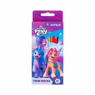 Карандаши цветные Kite My Little Pony 12 цветов (LP24-051)