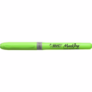 Маркер Bic текстовиділювач Grip, зелений (bc811932)