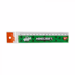 Линейка Yes Minecraft 15 см (370680)