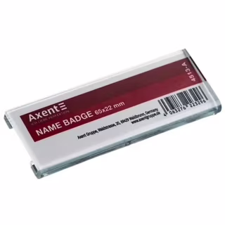 Бейдж Axent акриловый на магните 4513 (65х22 мм) (4513-A)