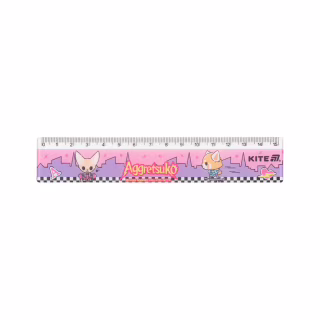 Линейка Kite Aggretsuko , 15 см (AR25-090)