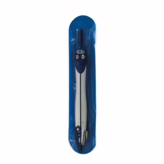 Циркуль ZiBi в мягком PVC чехле, темно-синий, KIDS Line (ZB.5390-03)