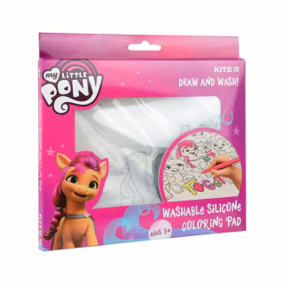 Подкладка настольная Kite силиконовая раскраска My Little Pony, 30х40см (LP22-424)