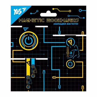 Закладки для книг Yes магнитные Ultrex, 3 шт (707730)