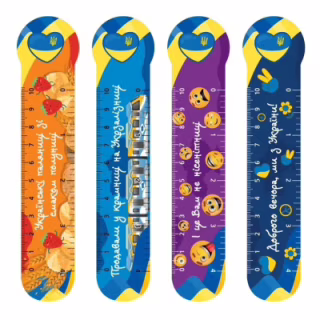 Закладки для книг Cool For School пластикові UA 4 шт (CF69114)