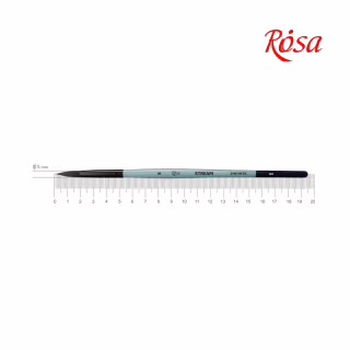 Кисточка для рисования Rosa Синтетика круглая, STREAM 132, № 5 (4823098517191)