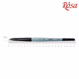 Кисточка для рисования Rosa Синтетика круглая, STREAM 132, №9 (4823098517153)