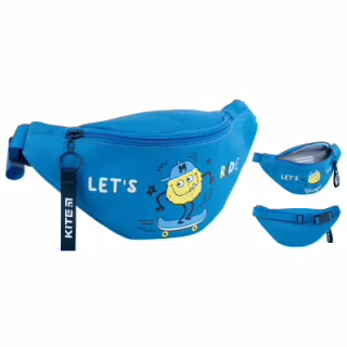 Сумка-бананка Kite Let's Ride Синя (K24-2577-2)