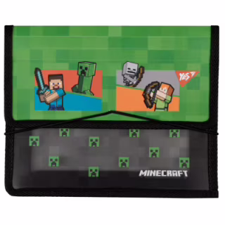 Папка для тетрадей Yes В5 на резинке пластиковая Minecraft Heroes (492207)