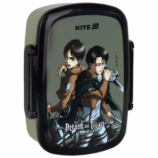 Ланч-бокс дитячий Kite Attack on Titan з наповненням, 750 мл (AT25-163)