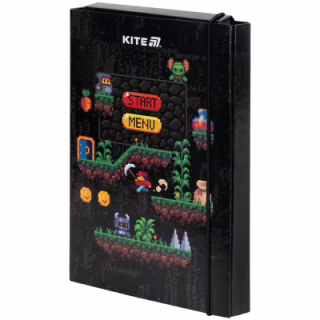 Папка для зошитів Kite В5 на гумці Pixel Game (K25-210-2)