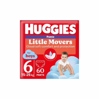 Подгузники Huggies Pants 6 (15-25 кг) для мальчиков 60 шт (5029053564142)