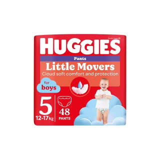 Підгузки Huggies Little Movers/Pants 5 (12-17 кг) для хлопчиків 48 шт (5029053547619)