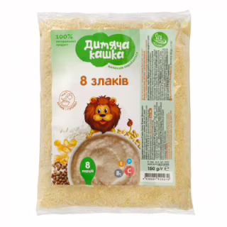 Дитяча каша Дитяча кашка 8 злаків 150 г (4820001520279)