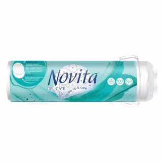 Ватные диски Novita Delicate 100 шт. (4744246013078)