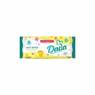 Детские влажные салфетки Dada с экстрактом ромашки, 60 шт (4820174980382)
