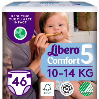 Подгузники Libero Comfort Размер 5 (10-14 кг) 46 шт (7322541756936)