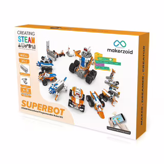Конструктор Makerzoid Superbot Educational Building Blocks (MKZ-ID-SPB)