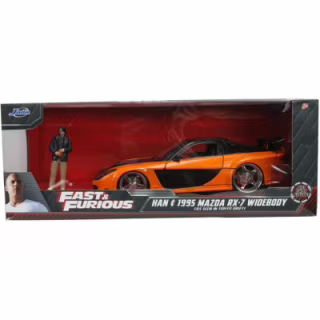 Машина Jada металева Форсаж 9 Mazda RX-7 із фігуркою Хана 1:24 (253205002)
