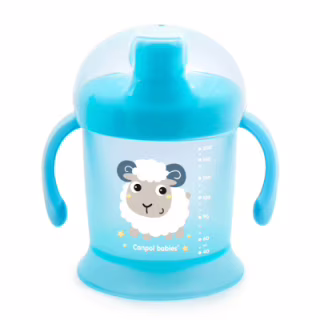 Поильник-непроливайка Canpol babies Bunny&Company 200 мл Голубая (31/300)