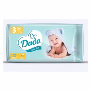 Подгузники Dada Extra Soft 3 Midi (4-9 кг) 50 шт (4820174981020)