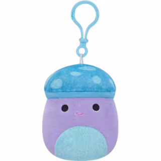 Мягкая игрушка Squishmallows на клипсе – Гриб Пайл 9 см (SQCP00149)