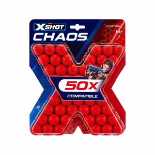 Игрушечное оружие Zuru X-Shot Набор шариков CHAOS new (50 шт.) (36327R)