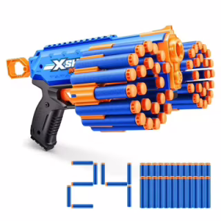 Іграшкова зброя Zuru X-Shot Швидкострільний бластер Insanity-Manic (24 патронів) (36603R)