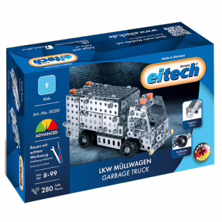 Конструктор Eitech Грузовик мусоровоз (С281)
