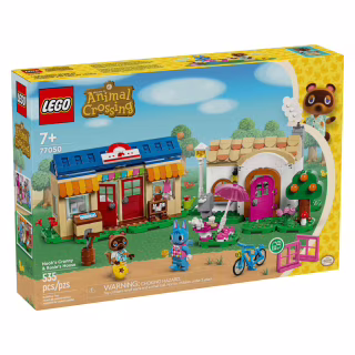 Конструктор LEGO Animal Crossing Ятка Nook's Cranny и дом Rosie 535 деталей (77050-)