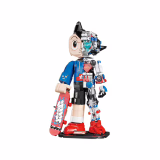 Конструктор Pantasy Astro Boy: Мальчик со скейтбордом (86207)