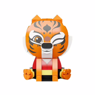 Конструктор Pantasy Kung Fu Panda Серия Сидящий малыш - Тигрица (99125)