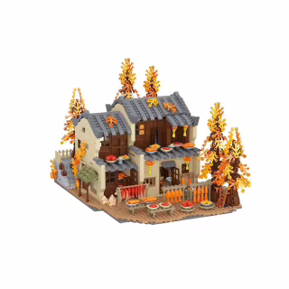 Конструктор LOZ mini Осеннее солнце без фигурок (1071)
