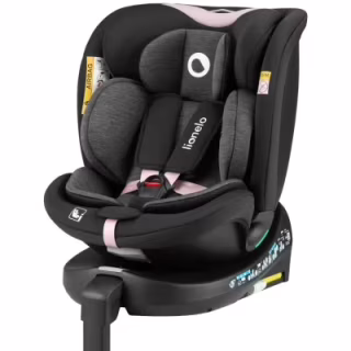 Автокрісло Lionelo Navy I-Size Black Pink (LO-NAVY I-SIZE BLACK PINK)