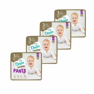 Подгузники Dada Extra Soft 3 Midi (6-11 кг) 136 шт. (4 упаковки по 34 шт) (4820174989613)