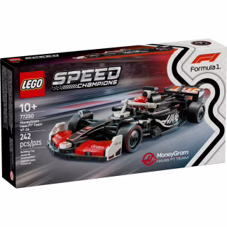 Конструктор LEGO Speed Champions Автомобиль для гонок MoneyGram Haas F1 Team VF-24 (77250)