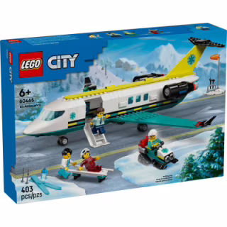 Конструктор LEGO City Самолет скорой медицинской помощи (60465)