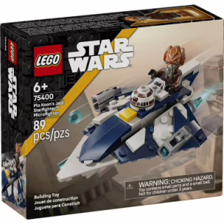 Конструктор LEGO Star Wars Джедайський зірковий мікровинищувач Пло Куна (75400)