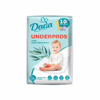 Пелюшки для малюків Dada 60*60 см 10 шт (4810174981532/4820174981532)