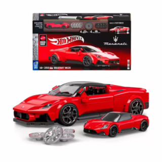 Конструктор Mattel Brick Shop Hot Wheels Speed Maserati 250 деталей (JFR90)
